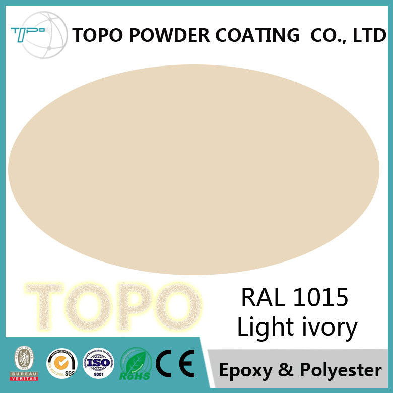Schwere Antikorrosions-reines Epoxidpulver, das helle Elfenbein-Farbe RAL 1015 beschichtet